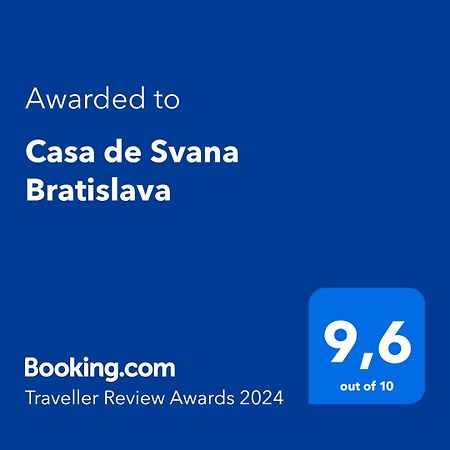Casa Del Svana Bratislava Exteriör bild
